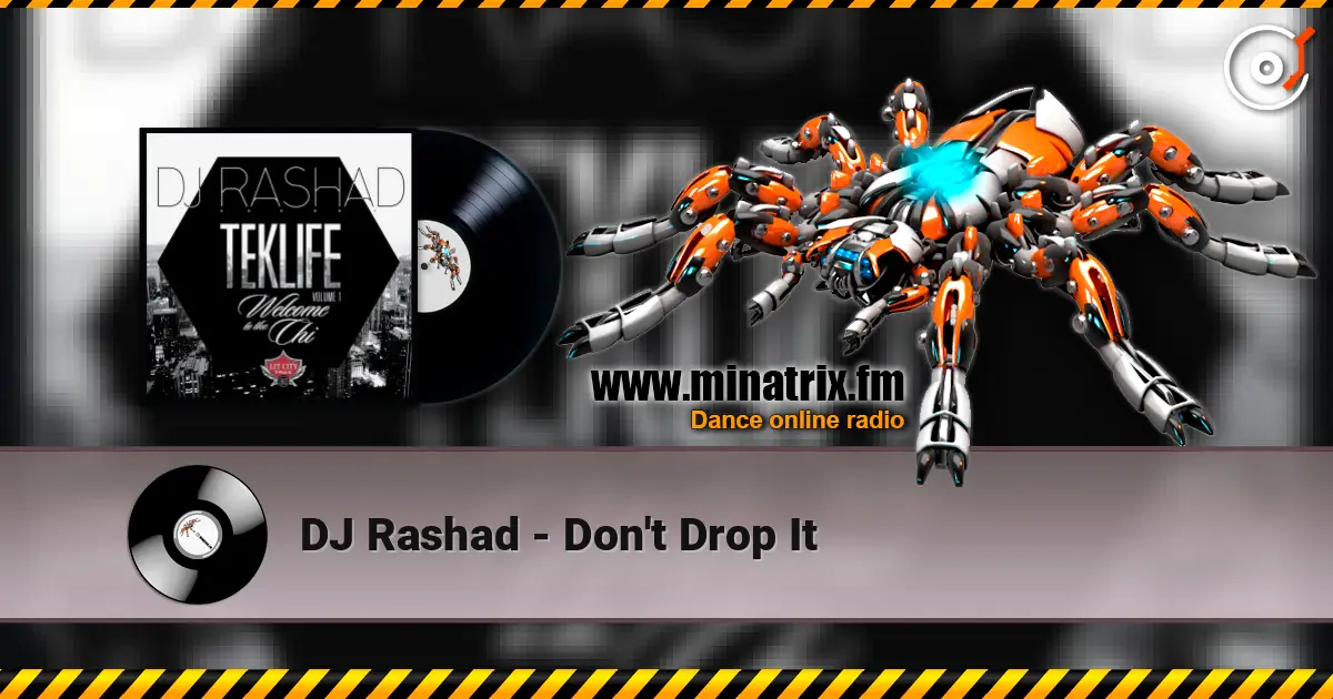 DJ Rashad - Don't Drop It listen online in high quality | Minatrix.FM