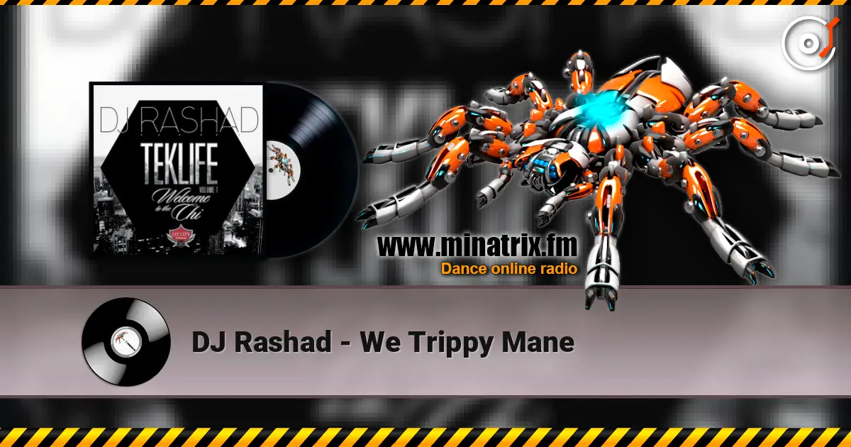 DJ Rashad - We Trippy Mane listen online in high quality | Minatrix.FM