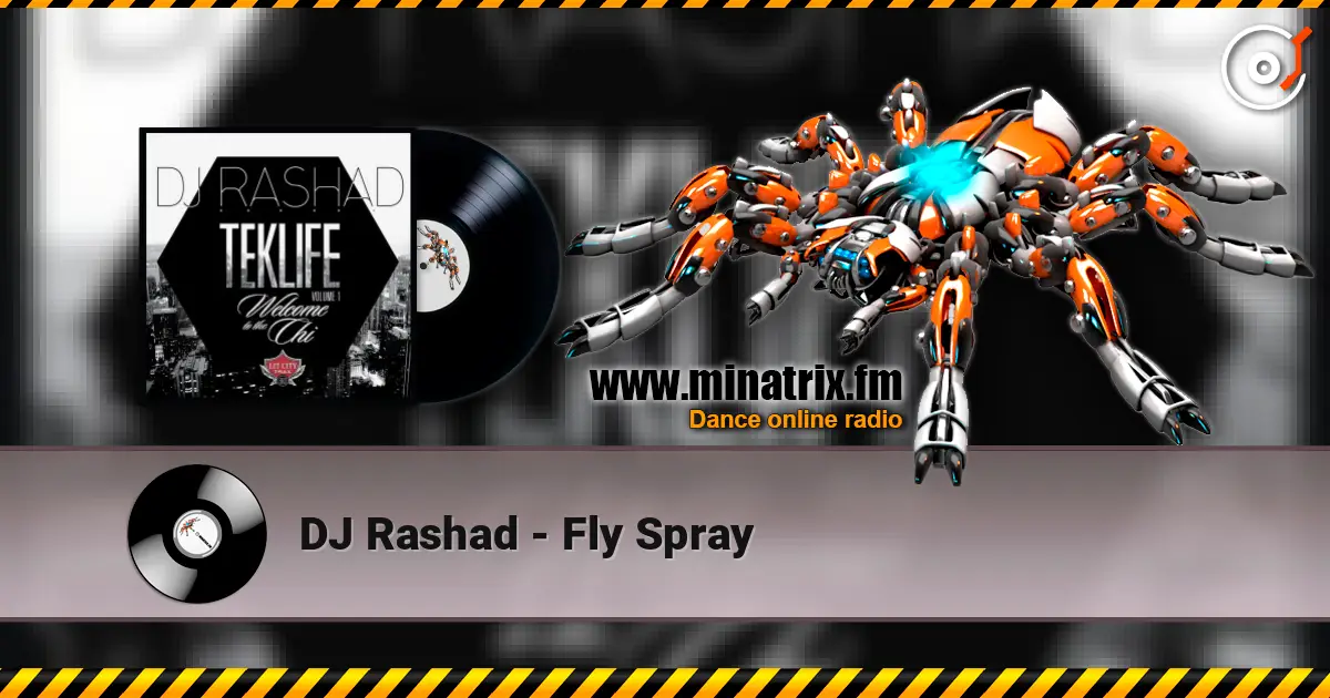 DJ Rashad - Fly Spray listen online in high quality | Minatrix.FM