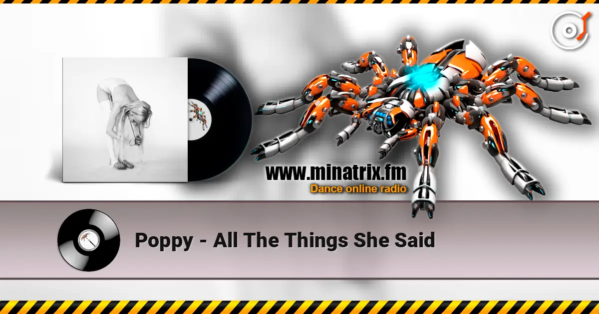 Poppy - All The Things She Said listen online in high quality | Minatrix.FM