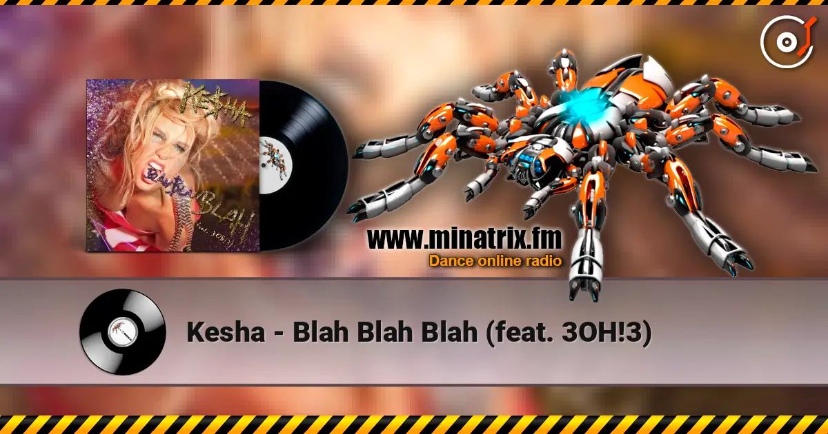 Kesha - Blah Blah Blah (feat. 3OH!3) слухати онлайн у високій якості | Minatrix.FM