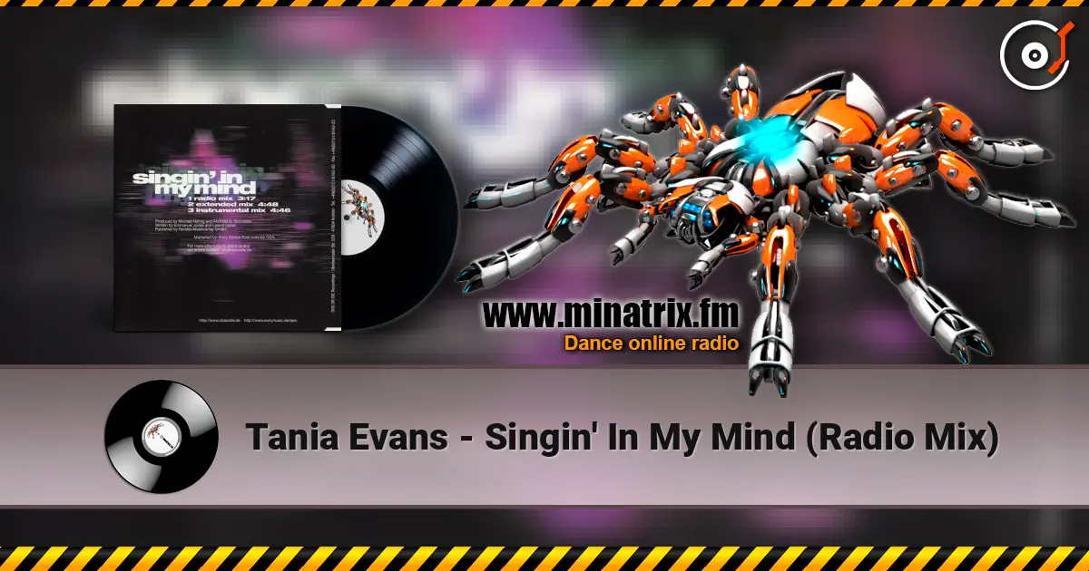 Tania Evans - Singin' In My Mind (Radio Mix) слухати онлайн у високій якості | Minatrix.FM