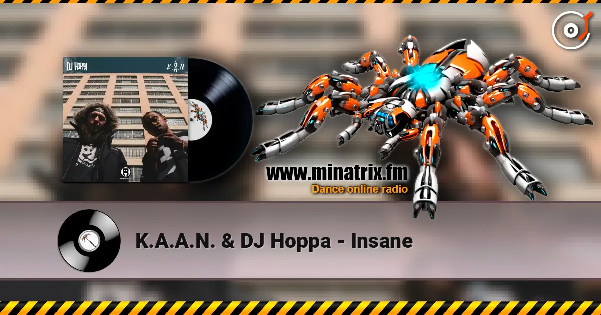 K.A.A.N. & DJ Hoppa - Insane слухати онлайн у високій якості | Minatrix.FM