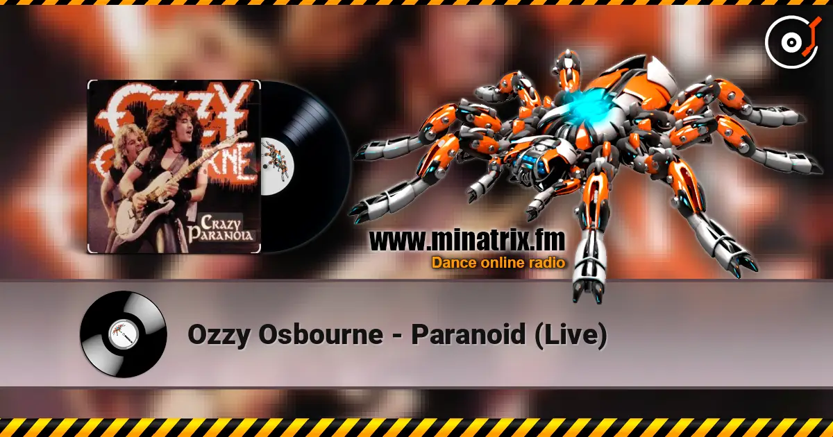 Ozzy Osbourne - Paranoid (Live) listen online in high quality | Minatrix.FM