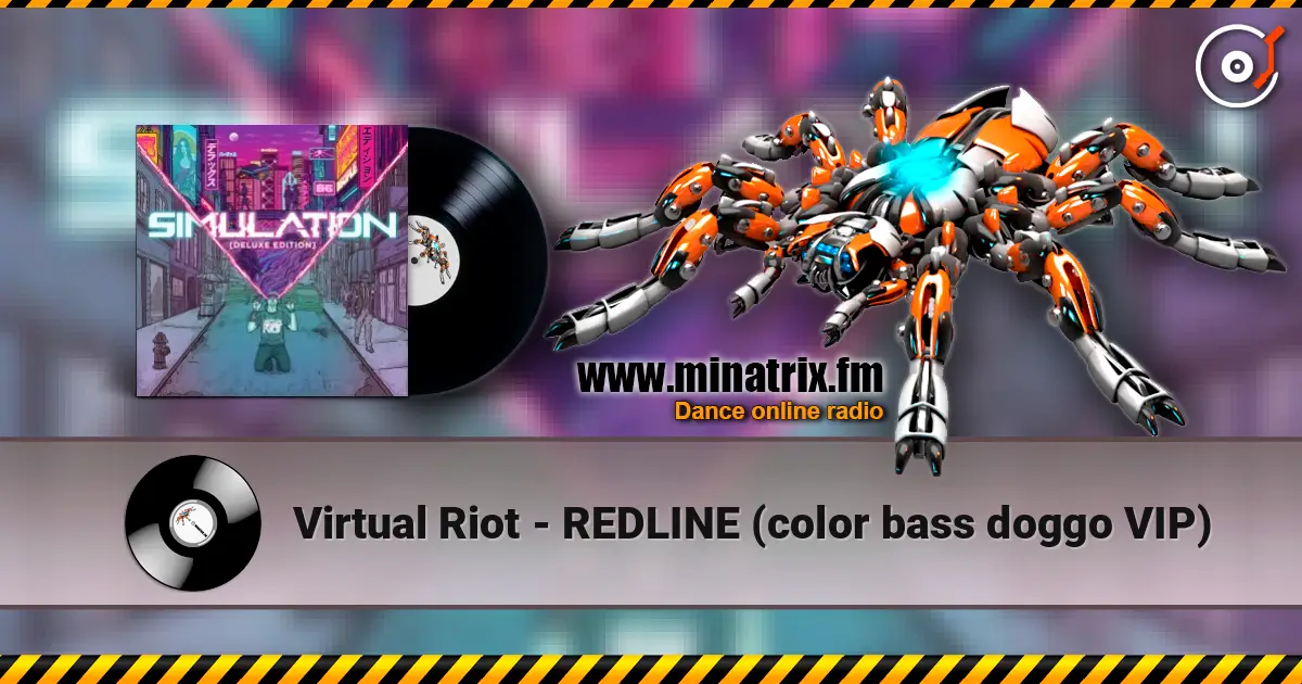 Virtual Riot - REDLINE (color bass doggo VIP) listen online in high quality | Minatrix.FM