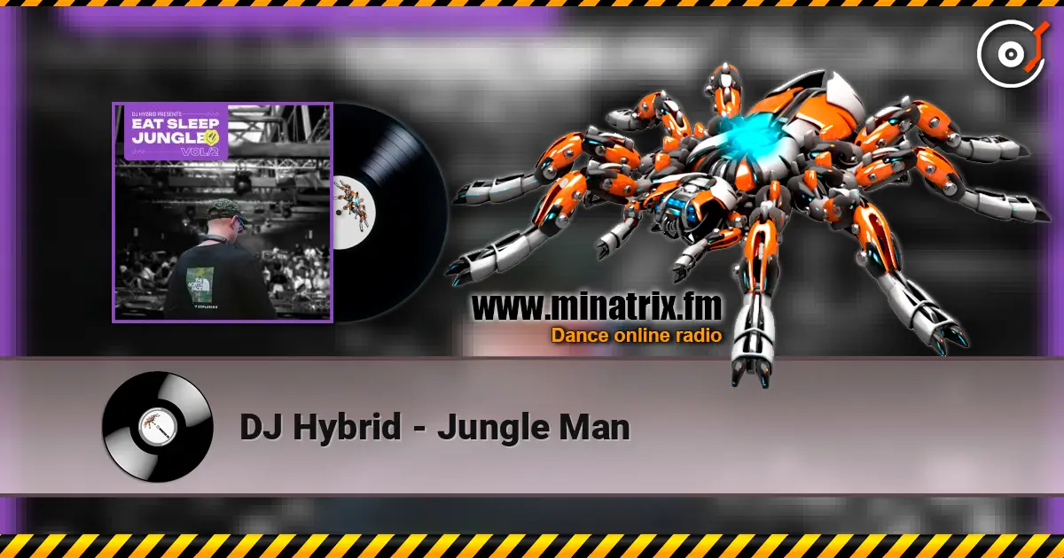DJ Hybrid - Jungle Man listen online in high quality | Minatrix.FM
