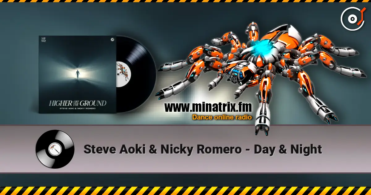 Steve Aoki & Nicky Romero - Day & Night слухати онлайн у високій якості | Minatrix.FM