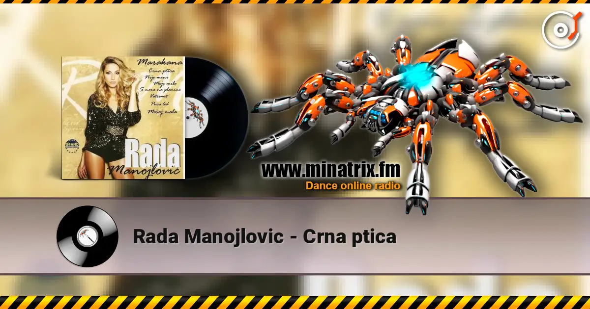Rada Manojlovic - Crna ptica слухати онлайн у високій якості | Minatrix.FM