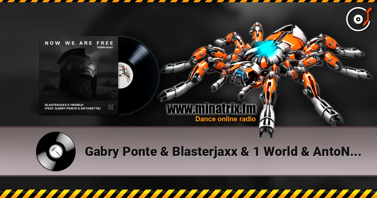 Gabry Ponte & Blasterjaxx & 1 World & AntoNetta - Now We Are Free listen online in high quality | Minatrix.FM