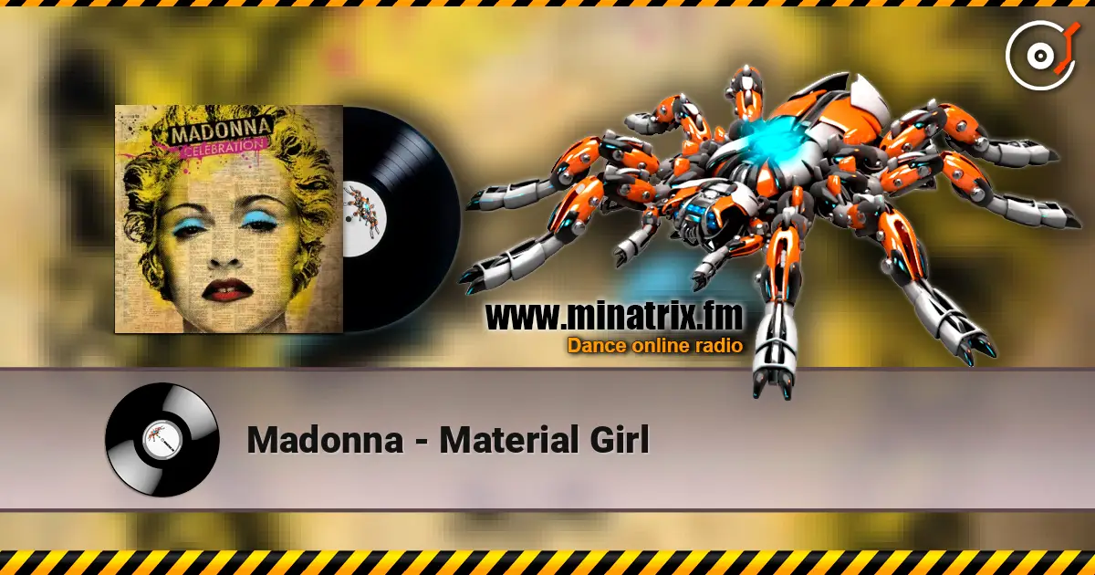 Madonna - Material Girl слухати онлайн у високій якості | Minatrix.FM