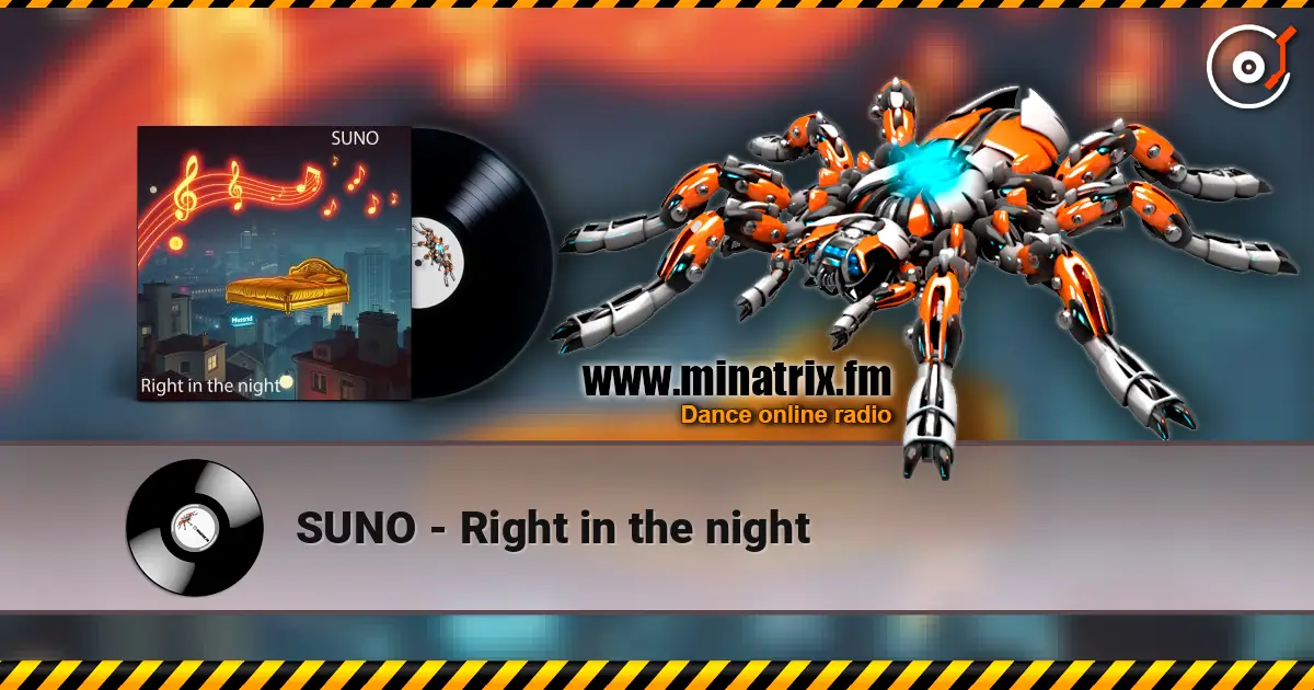 SUNO - Right in the night listen online in high quality | Minatrix.FM