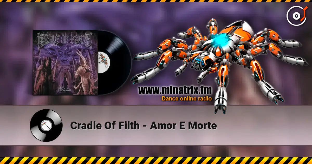 Cradle Of Filth - Amor E Morte слухати онлайн у високій якості | Minatrix.FM