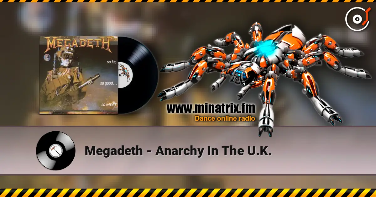 Megadeth - Anarchy In The U.K. listen online in high quality | Minatrix.FM