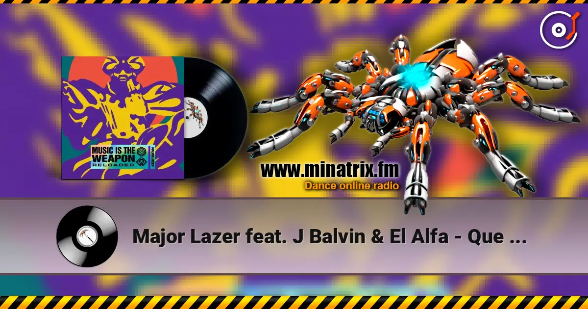 Major Lazer feat. J Balvin & El Alfa - Que Calor listen online in high quality | Minatrix.FM