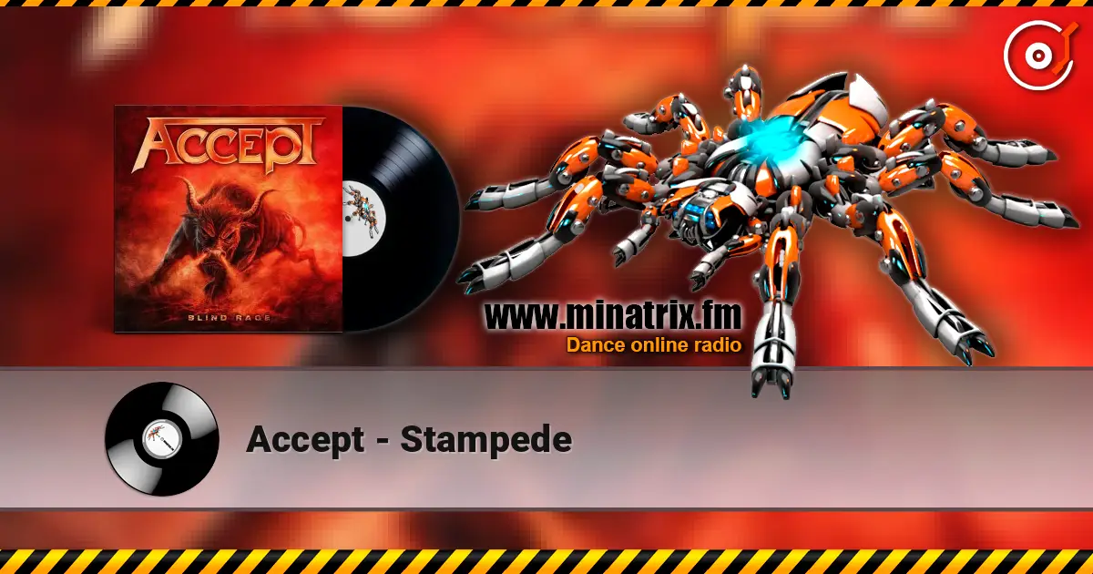 Accept - Stampede listen online in high quality | Minatrix.FM