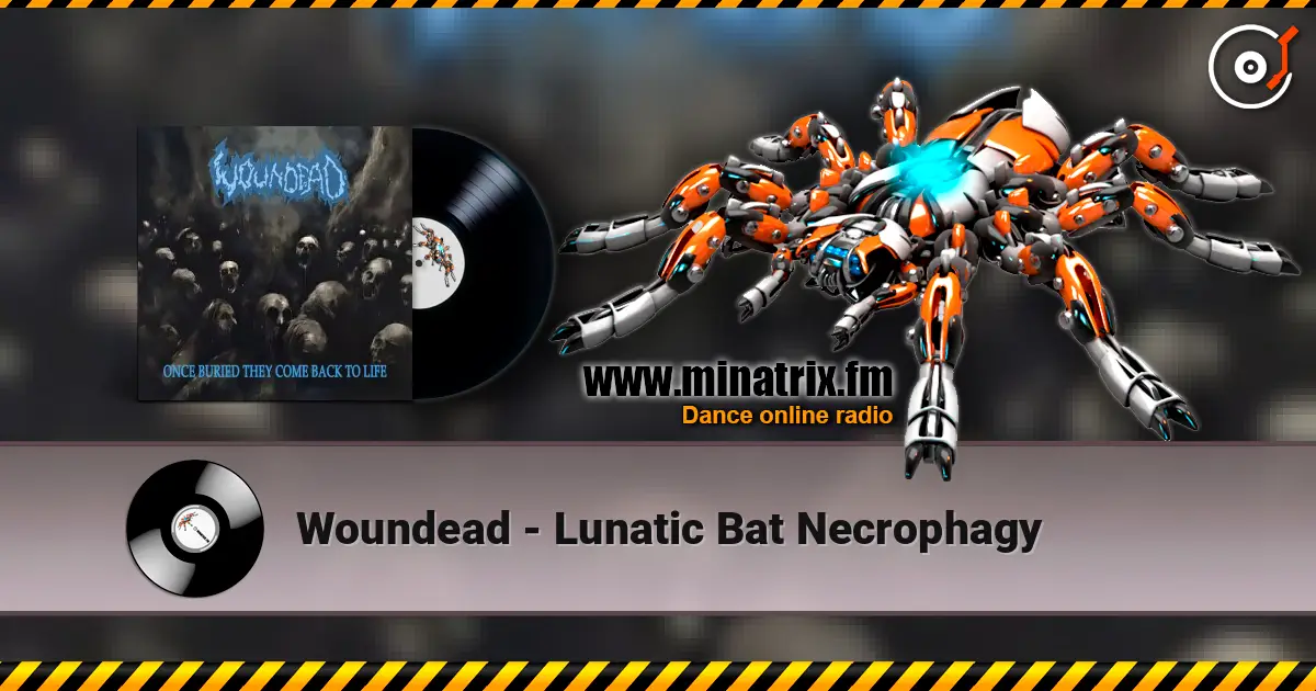 Woundead - Lunatic Bat Necrophagy listen online in high quality | Minatrix.FM