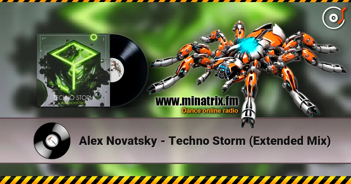 Alex Novatsky - Techno Storm (Extended Mix) listen online in high quality | Minatrix.FM