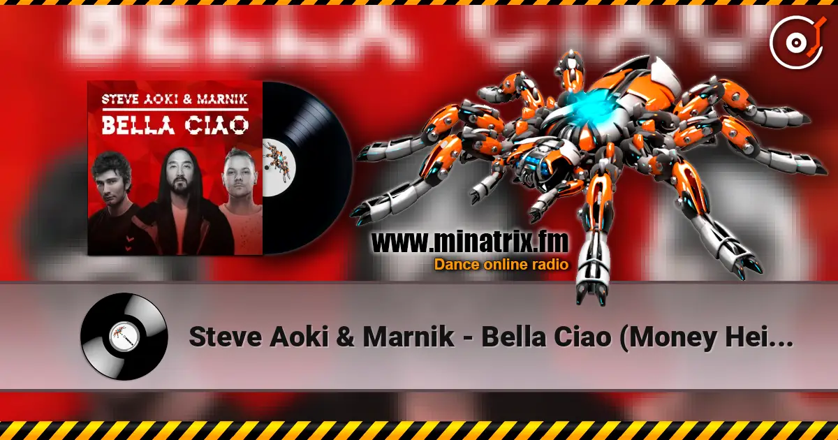 Steve Aoki & Marnik - Bella Ciao (Money Heist) listen online in high quality | Minatrix.FM