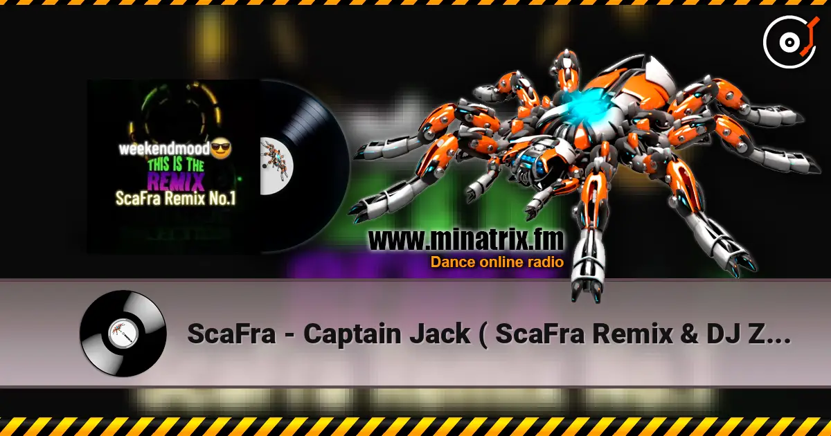ScaFra - Captain Jack ( ScaFra Remix & DJ ZaSta Bootleg ) listen online in high quality | Minatrix.FM
