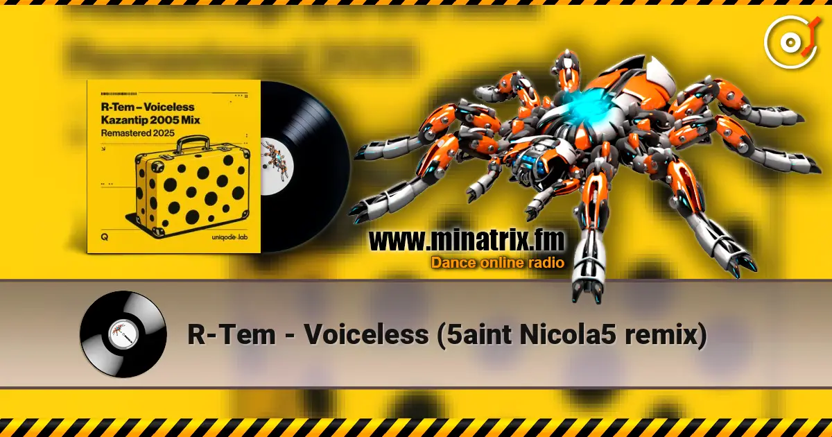 R-Tem - Voiceless (5aint Nicola5 remix) listen online in high quality | Minatrix.FM