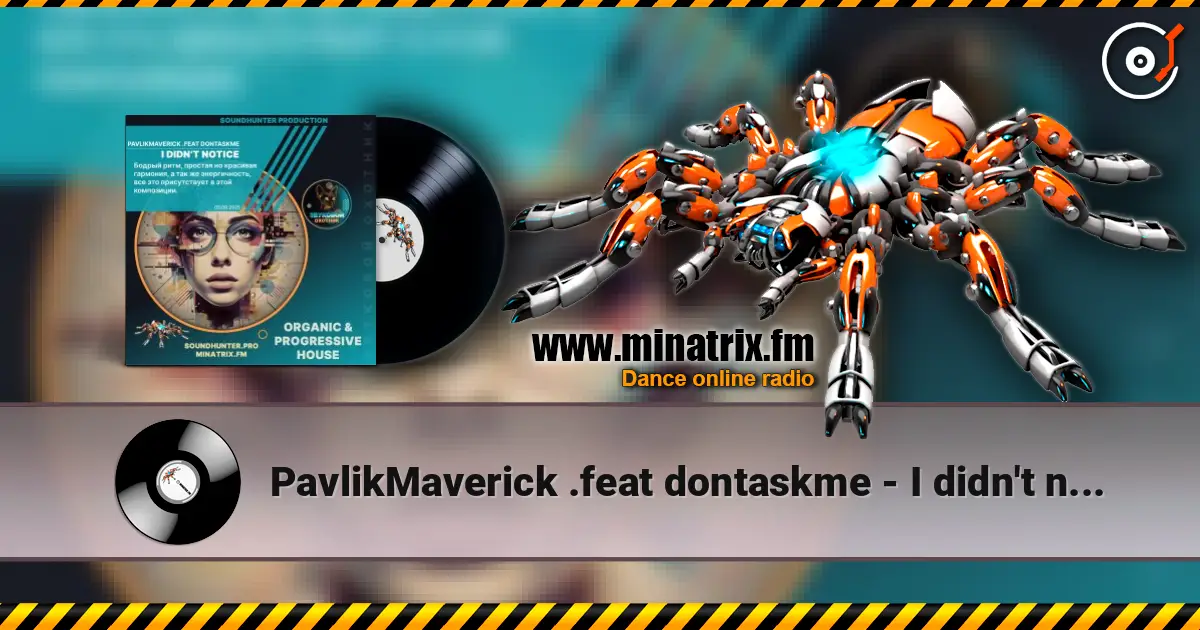 PavlikMaverick .feat dontaskme - I didn't notice listen online in high quality | Minatrix.FM