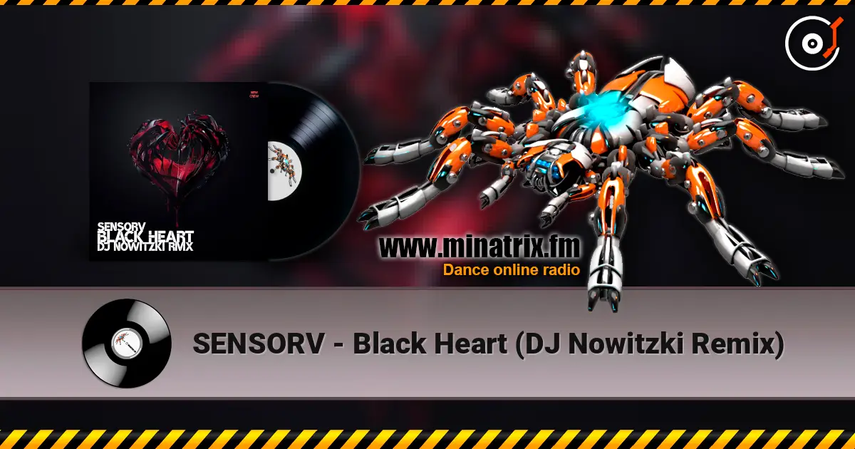 SENSORV - Black Heart (DJ Nowitzki Remix) listen online in high quality | Minatrix.FM