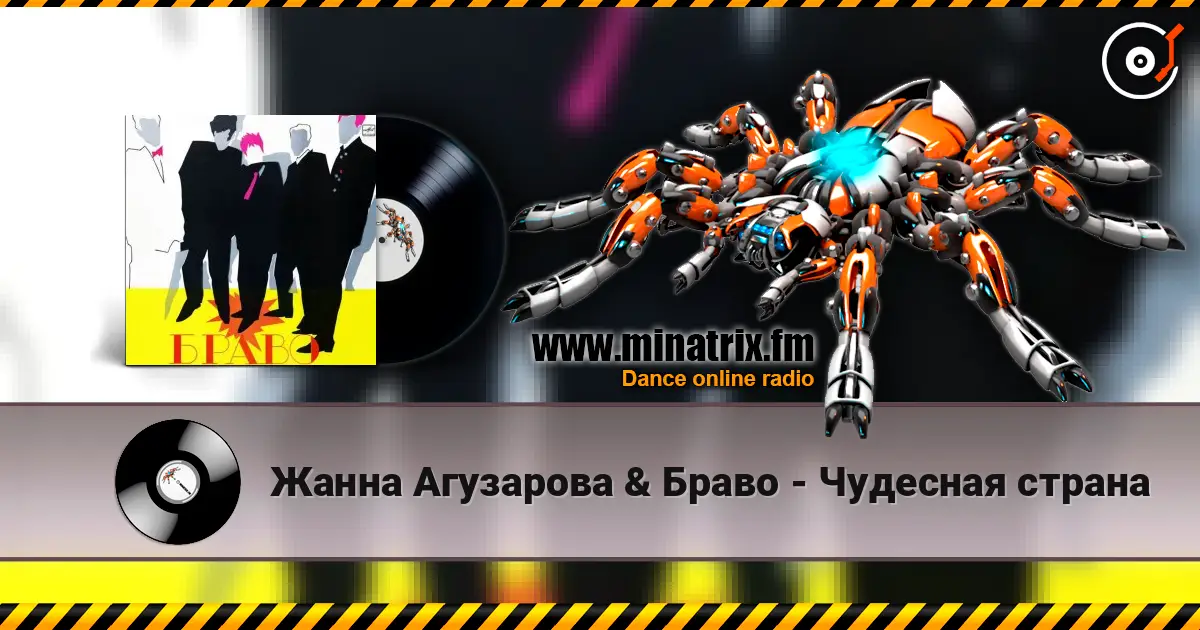 Жанна Агузарова & Браво - Чудесная страна слухати онлайн у високій якості | Minatrix.FM