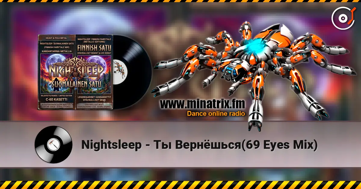 Nightsleep - Ты Вернёшься(69 Eyes Mix) listen online in high quality | Minatrix.FM