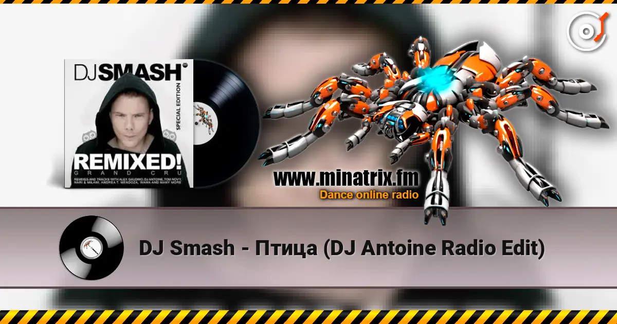 DJ Smash - Птица (DJ Antoine Radio Edit) listen online in high quality | Minatrix.FM