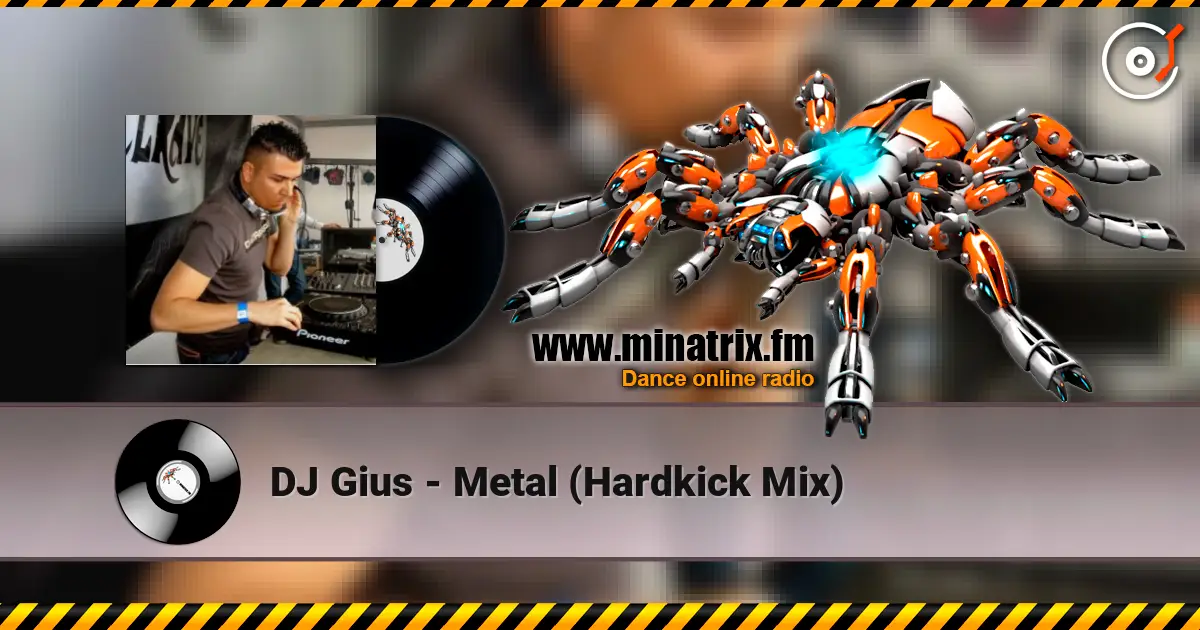 DJ Gius - Metal (Hardkick Mix) слухати онлайн у високій якості | Minatrix.FM