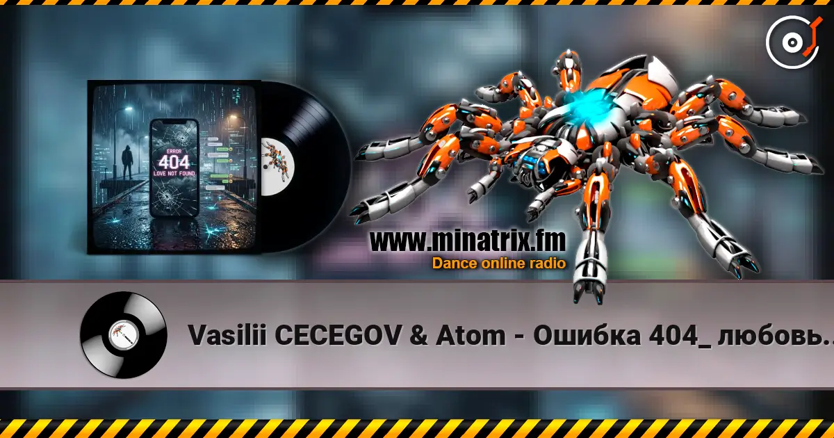 Vasilii CECEGOV & Atom - Ошибка 404_ любовь не найдена слухати онлайн у високій якості | Minatrix.FM