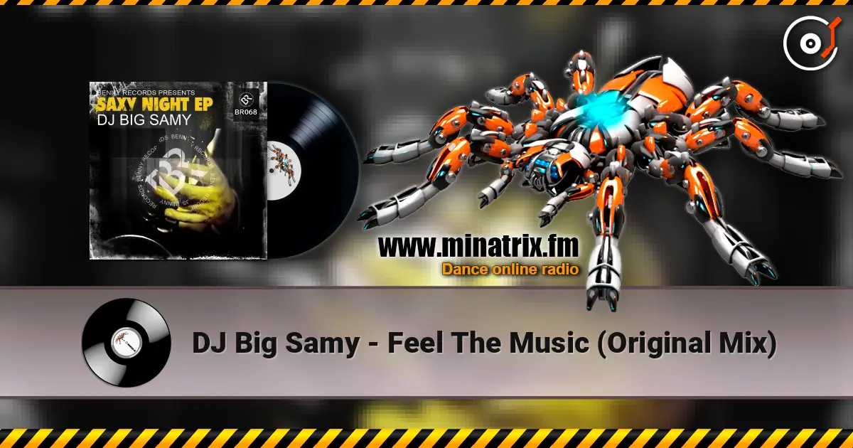 DJ Big Samy - Feel The Music (Original Mix) слухати онлайн у високій якості | Minatrix.FM