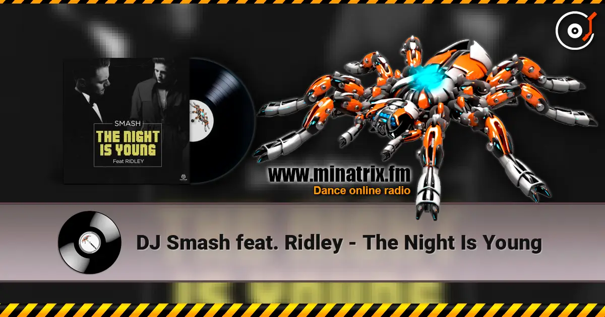 DJ Smash feat. Ridley - The Night Is Young слухати онлайн у високій якості | Minatrix.FM