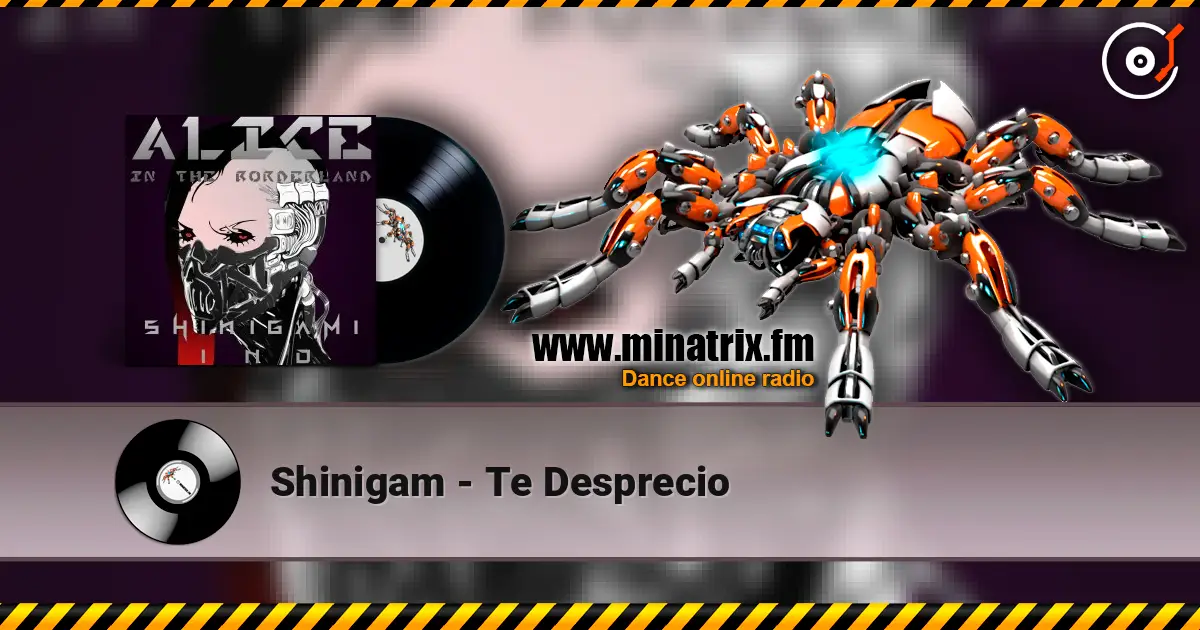 Shinigam - Te Desprecio слухати онлайн у високій якості | Minatrix.FM