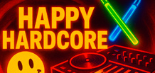 Happy Hardcore — the ultra-energetic sound of ’90s rave culture.