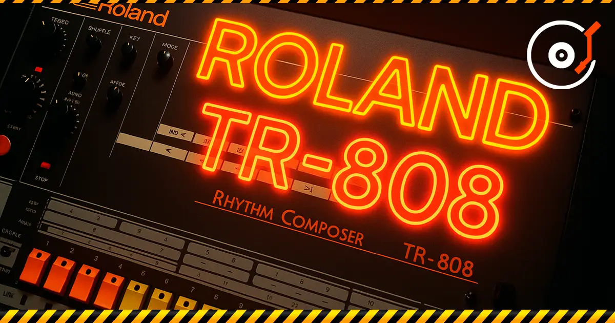 Roland TR-808 — легендарна драм-машина, що змінила музику.