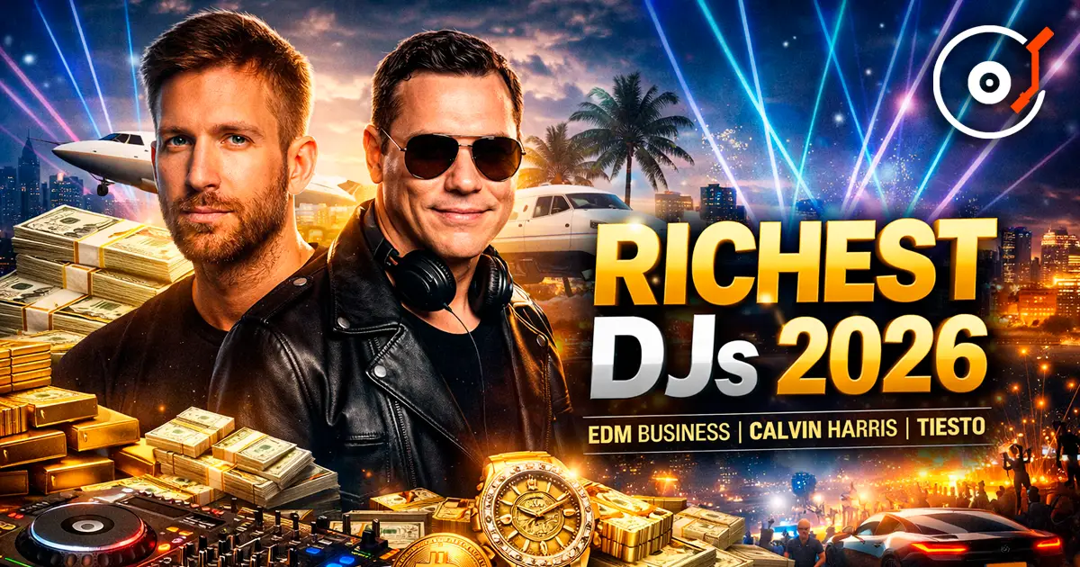 The richest DJs in the world 2026: how EDM became a multi-million-dollar industry