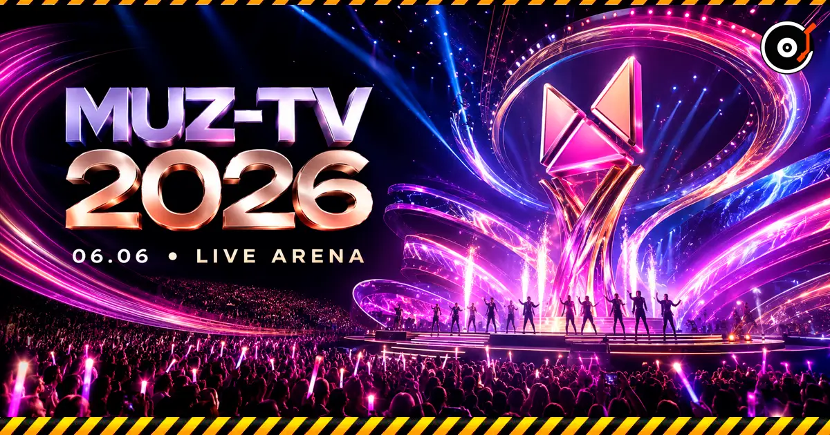 “MUZ-TV 2026. Movement” Awards: on June 6, Live Arena will become the center of the big pop scene