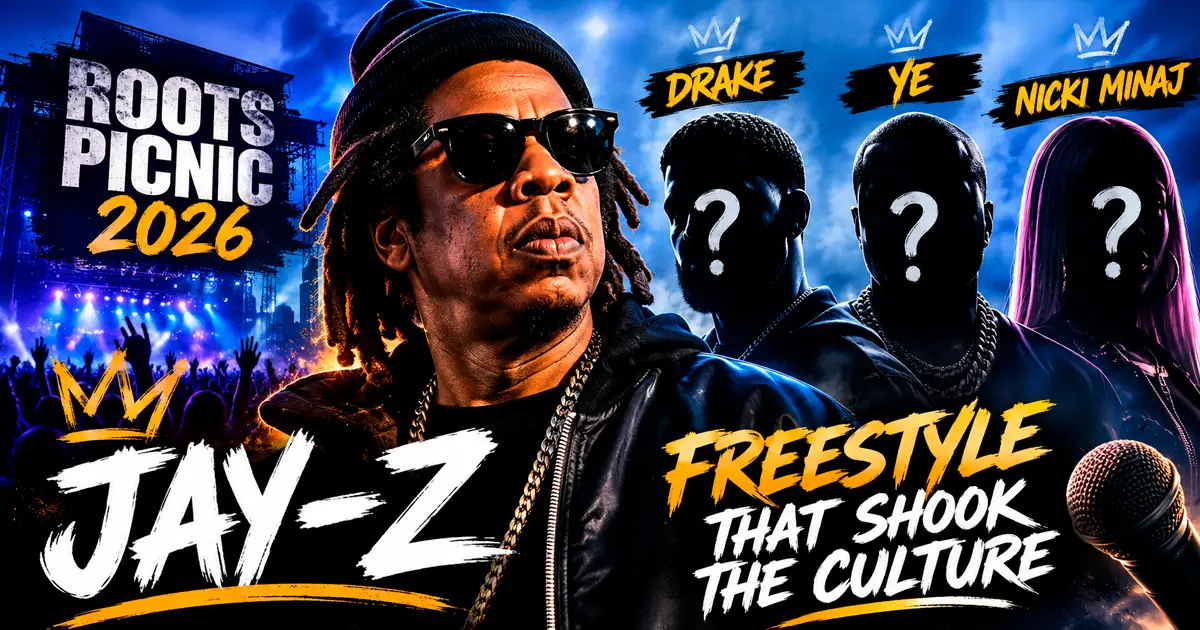 Jay-Z завдає удару: фристайл на Roots Picnic сприйняли як дисс на Drake, Ye та Nicki Minaj