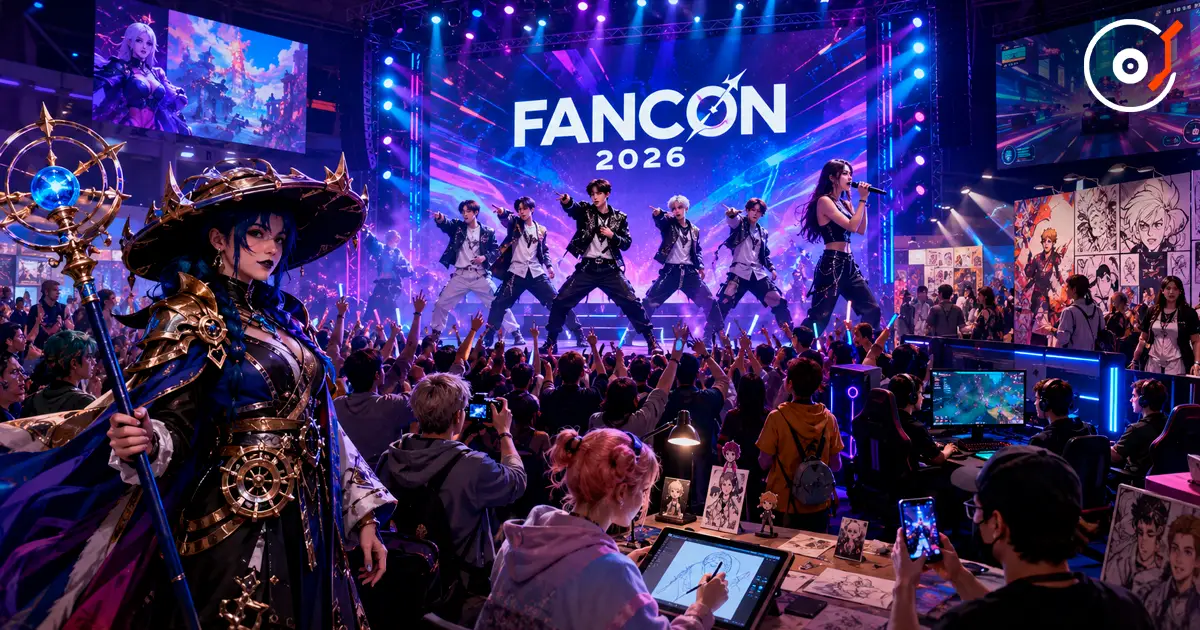 FANCON 2026 у Києві: попкультура, K-pop і музика